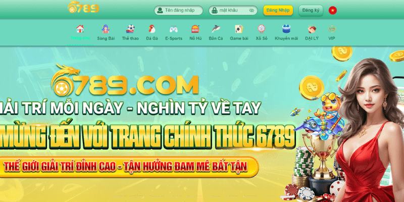 Tính năng nổi bật thu hút người chơi của web game 6789.ad